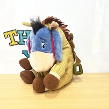 DISNEY Winnie the Pooh EEYORE as Bullseye 13" Plush Retired Rare