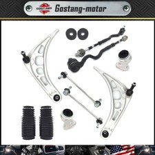 For Bmw E46 3-series Control Arm Ball Joint Sway Bar Tie Rod Boot Suspension Kit