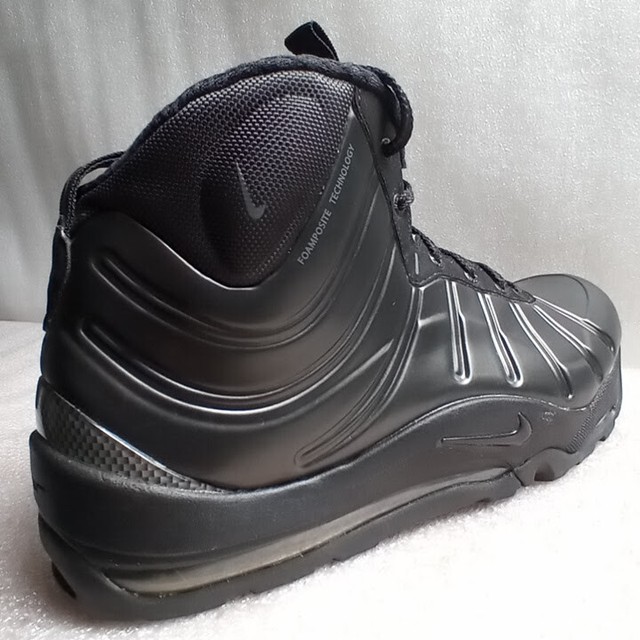 Nike Air Bakin Posite Triple Black 618056-001 Available Now | SneakerNews.com