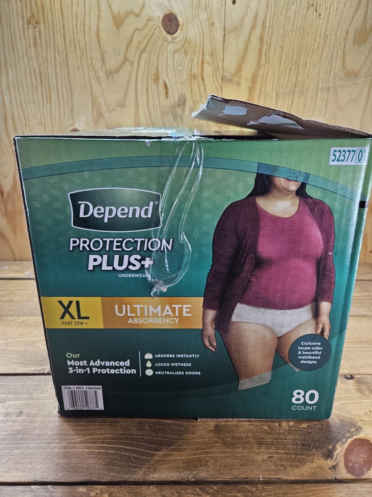 Depend Protection Plus Underwear for Women Size XLarge 80Ct 36000523775 eBay