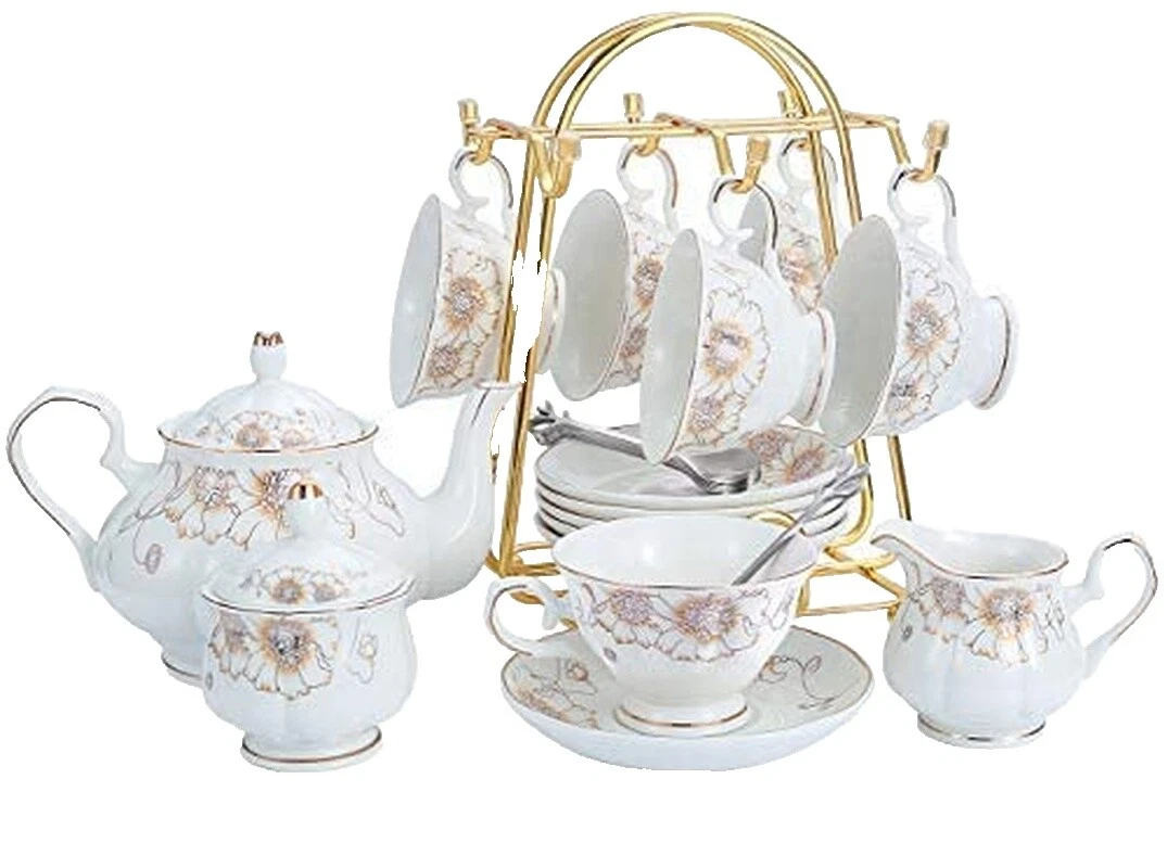 Juegos de té de porcelana completo
