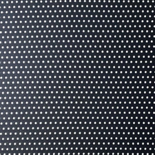 HALF-YARD Polka Dots Black Cotton Fabric - Quilt Craft Sew