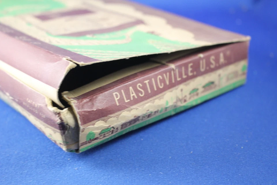 Plasticville - O-O27 - #SA-9 - Original vintage EMPTY Outhouse Master Box - Image 3 of 4