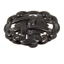 GlideRite 1-3/8" Celtic Medallion Cabinet Hardware Knob Brushed Pewter 5745-BP-1