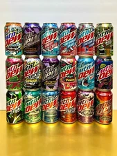 〽️ New Limited Edition Exclusive Choose ALL Mountain Dew Flavor Unopened Soda