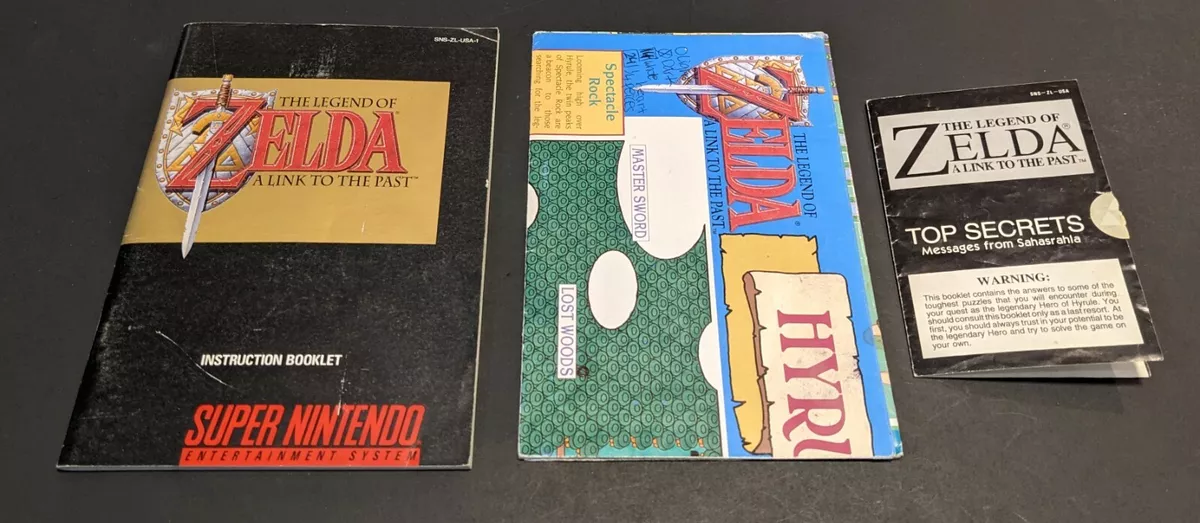 The Legend of Zelda - A Link to the Past (Manual) : Nintendo