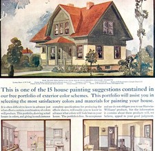 Sherwin Williams Paints And Varnish 1910s Adv...
