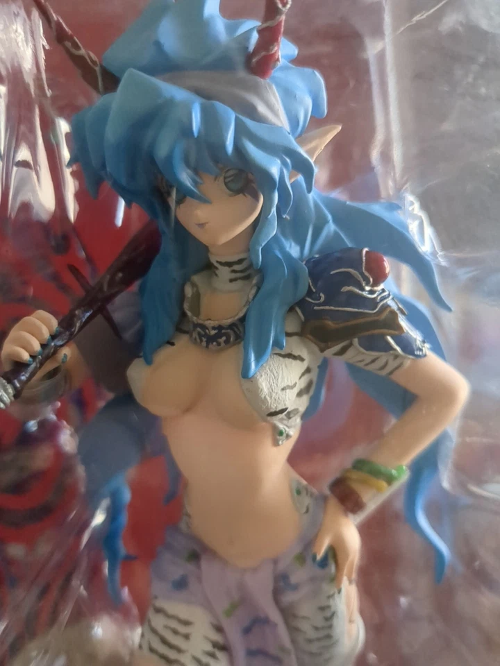Mon-Sieur Colección BOME Vol.1 Figura Oni-Musume Kaiyodo Azul She-Devil Anime Foto 2 de 4