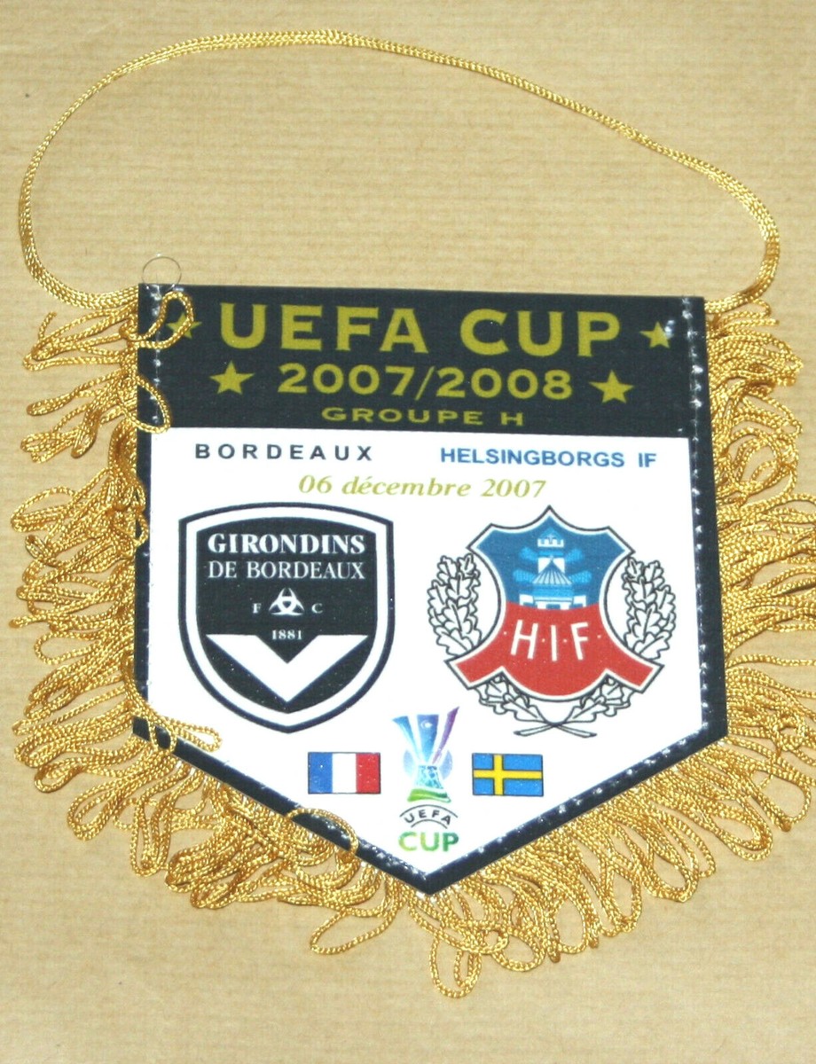 Fanion Bordeaux – Vardar Skopje – Coupe UEFA 1995-96 – Parfait état