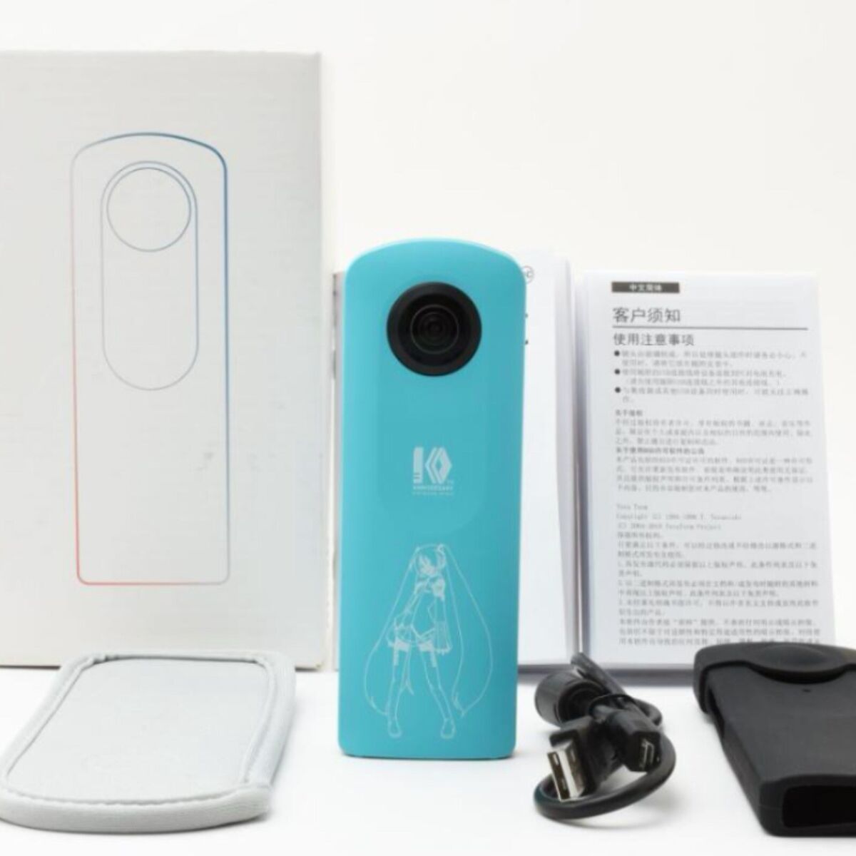 RICOH THETA SC Hatsune Miku Limited Model 360 degree camera RICOH THETA SC Hatsune Miku Limited Model 360 degree camera