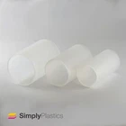 Frosted Extruded Acrylic Plastic Perspex Tube Pipe / Various Diameters