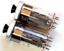 GU-50 GU50 ГУ-50 a-g LS50 PAIR RUSSIAN VACUUM PENTODE POWER TUBE TESTED NOS