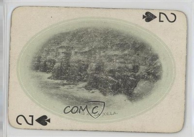 1907 M Rieder California Souvenir Playing Cards Caves at La Jolla #2S 0w6