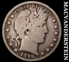 1899 Barber Half Dollar - Scarce  Better Date  No Reserve  #J9573