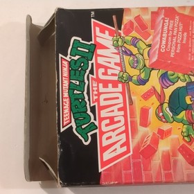 CIB Teenage Mutant Ninja Turtles II 2 Arcade Nintendo NES 1990 Pizza Hut TESTED
