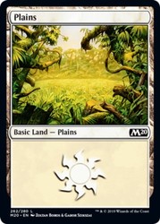 Plains (261) Core Set 2020 M20 - MTG Basic Land