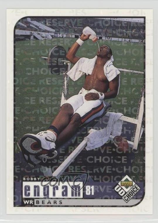 1998 Upper Deck UD Choice Choice Reserve Bobby Engram #34 0q3