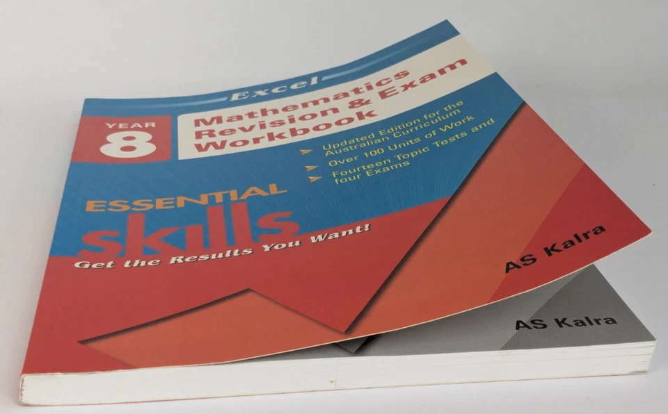 Excel Year 8 Maths Revision & Exam Workbook by A. S. Kalra (Paperback) 2002 - Image 4 of 4