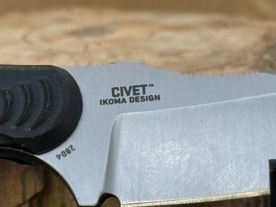 Discontinued CRKT 2804 Civit Ikoma Design Necklace Knife w/Kydex Sheath--2634.25 - Image 3 of 4