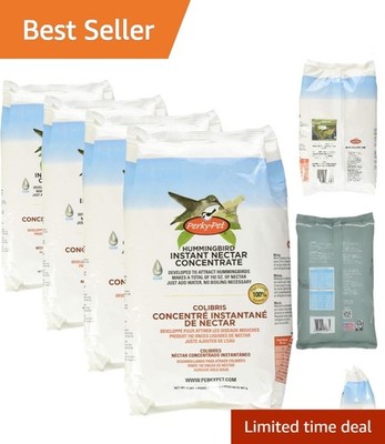 Easy-Mix Hummingbird Nectar Powder - 2 lb Bag, Non-Staining Clear Liquid Food