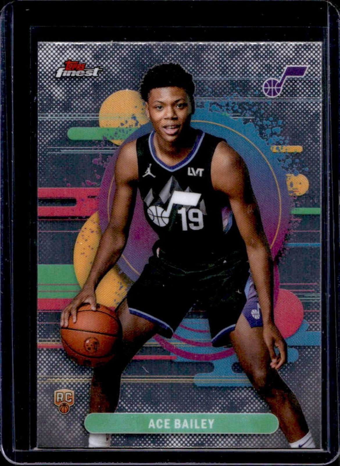 2025-26 Topps Finest Ace Bailey Uncommon RC Rookie #105 Jazz
