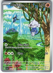 Meditite 153/142 Stellar Crown Illustration Rare Holo