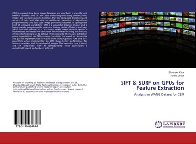Bhavneet Kaur (u. a.) | SIFT & SURF on GPUs for Feature Extraction | Taschenbuch