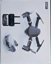 E88 Pro Drone Dual Camera Drone Obstacle Avoidance 4 Batteries Foldable 3 Speed