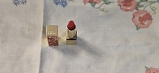 Estee Lauder Limited Edition Lipstick in Gold Case  Starlet Red  Full Size