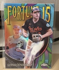 2025 Topps Chrome - Fortune 15 Gunnar Henderson #F15-2