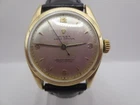 VINTAGE ROLEX OYSTER PERPETUAL CHRONOMETER 6084 14KARATGOLD  BUBBLEBACK MENWATCH