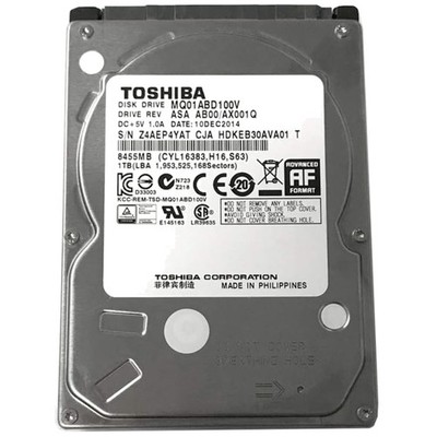 MQ01ABD100V 1TB 2.5'' HDD - Gaming Console Storage Upgrade