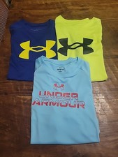 Lot Of 3 Boys Y Youth XL Under Armour T-shirts EXCELLENT CONDITION