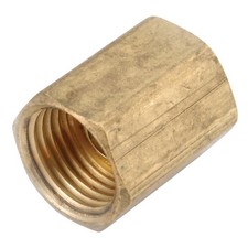Anderson Metals 1/4 In. Brass Inverted Flare Union 54342-04 Pack of 5 Anderson