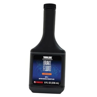 Yamaha Original OEM Yamalube ACC-BRAKE-FL-UD Brake Fluid (1) 8 Ounce Bottle