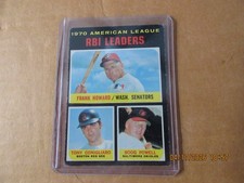 1971 Topps AL RBI Leaders - Frank Howard/Tony Conigliaro/Boog Powell LL #63