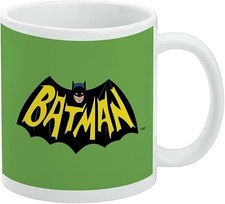 Batman TV Series Logo Mug DC Comics Superhero Coffee Cup Gift for Fans 11oz