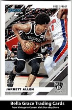 2019-20 Donruss Jarrett Allen #16 Brooklyn Nets Press Proof Silver /199 NBA