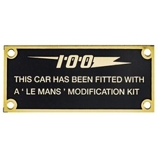 Austin-healey 100m Badge Cold Air Box 366-775 Austin-healey 100m Badge Cold Air Box 366-775