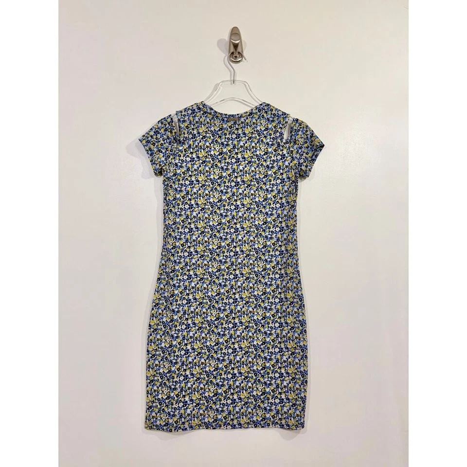 Mini Vestido Michael Kors Frío Floral Talla Pequeña Foto 3 de 4