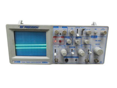 B&K Precision 2120B Dual Trace Oscilloscope - 30 MHz