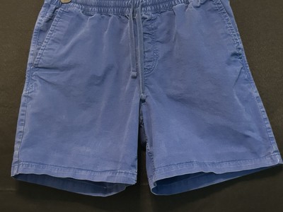 Vans Blue 18'' Outseam Relaxed Fit Range Elastic Waist Drawstring Shorts Men s M