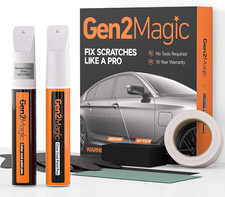 Olympic/Summit White Touch up Paint Pen Kit Compatible with Chevy Clear Coat In
