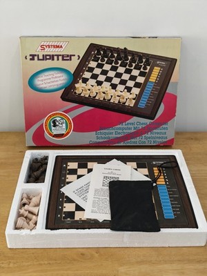 Vintage Systema Jupiter 72 Level Schachcomputer komplett getestet funktioniert