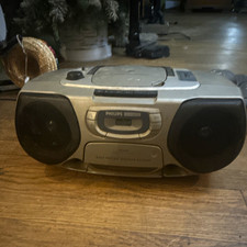 Philips AZ1010 Boombox Works Good But Some Body Were Minor Damage
