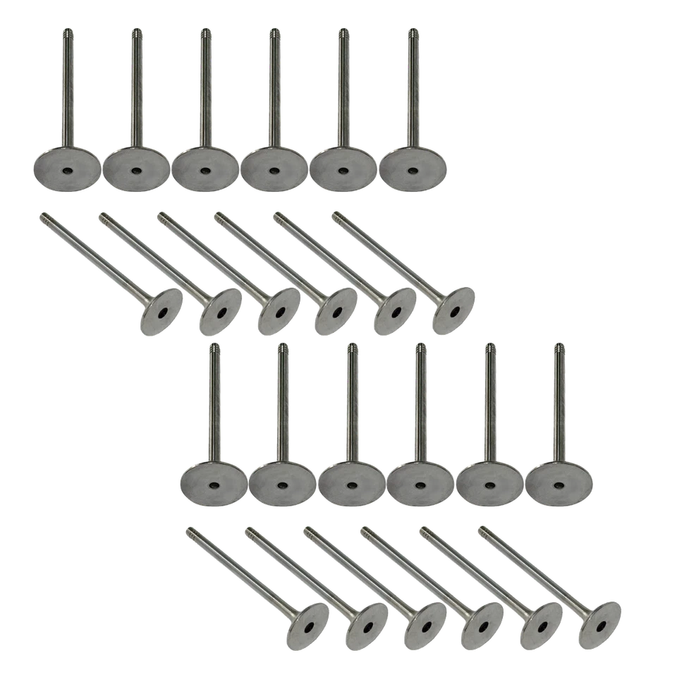 24Pcs Engine Valve Set Fit For BMW 330i 530i M3 E36 E39 E46 M52 M54 2.5 3.0L - Image 2 of 4