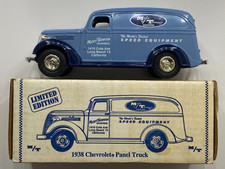 ERTL Diecast 1938 Chevy Panel Truck Bank Mickey Thompson LE New In Damaged Box