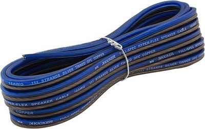 KICKER KW1620 CAR AUDIO 16 AWG GAUGE SPEAKER WIRE CABLE 20FT 20 FEET FT 16AWG