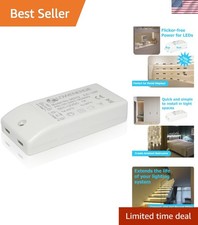 High-Performance 12W LED Driver Transformer - Ideal for Bulbs, Strips & Systems