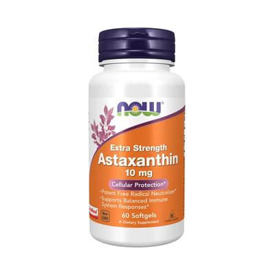 Now Foods Astaxanthin 10mg (60 softgels) (459,32 EUR/kg)